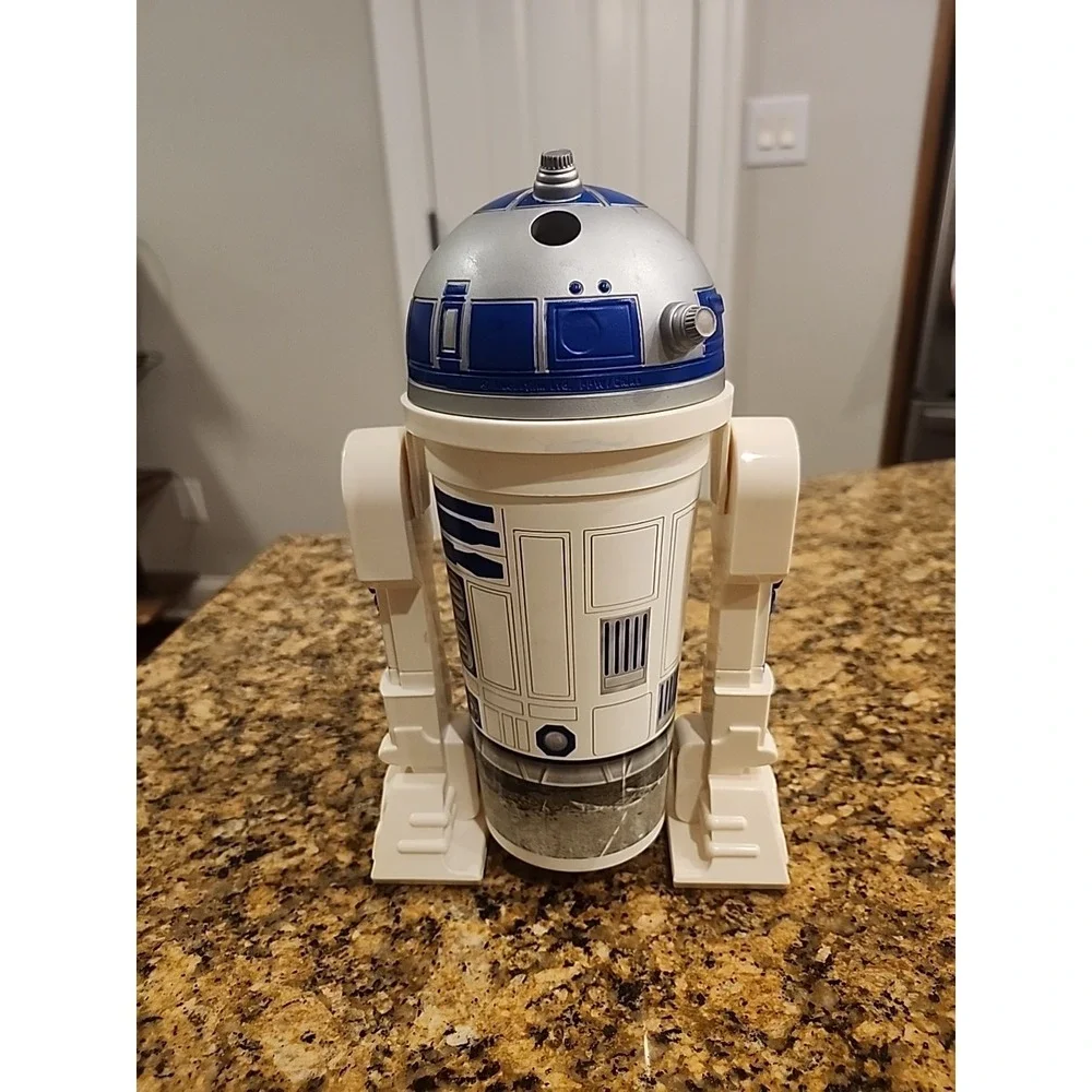 Star Wars R2-D2 Episode 1 Pizza Hut Taco Bell KFC Promotional Drink Cup & Topper